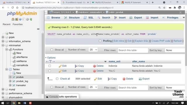 Membuat dan Menggunakan Custom Function pada Database MySQL смотреть онлайн