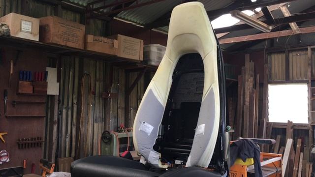 Porsche 981 Boxster seat back disassembly смотреть онлайн