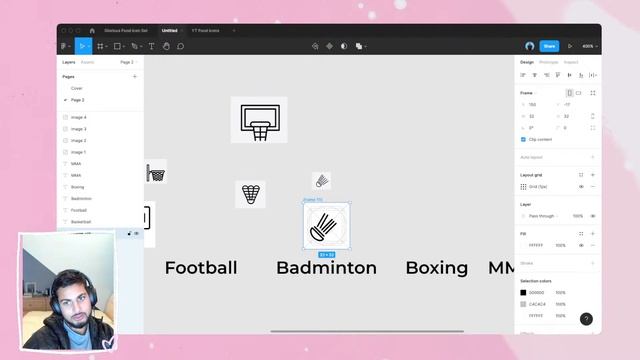 Designing Icons Live In Figma смотреть онлайн