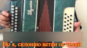 Тополь и рябина // разбор на гармони