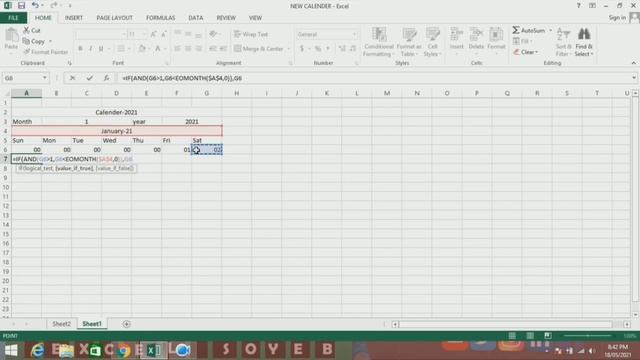 100 years calendar in Ms Excel || Create attractive calendar in Excel || Calendar Template in Excel смотреть онлайн