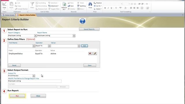 HR Data Manager - Report Criteria Builder Overview смотреть онлайн