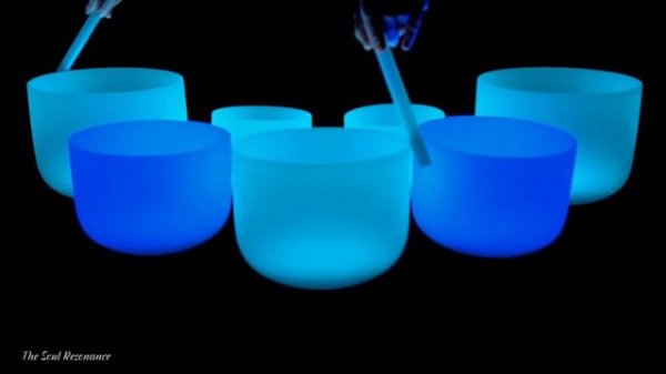 Crystal Singing Bowls Symphony: Spirit-Healing Sounds