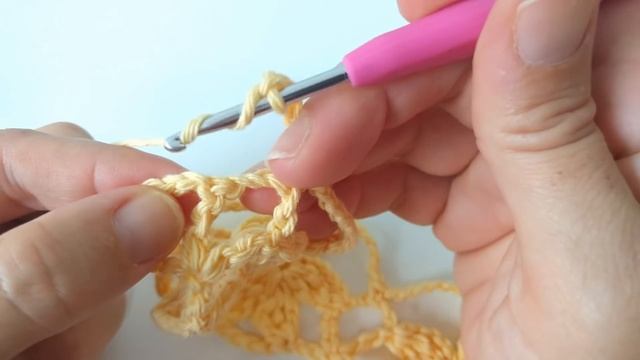 Puntos De Crochet Malla De Flores # 114