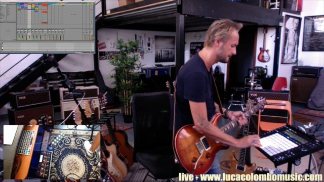Ableton + guitar + kemper live performance смотреть онлайн