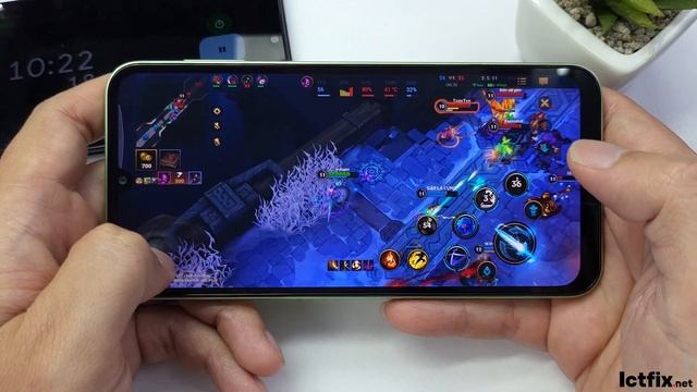 Samsung Galaxy A24 League of Legends Wild Rift Gaming test смотреть онлайн
