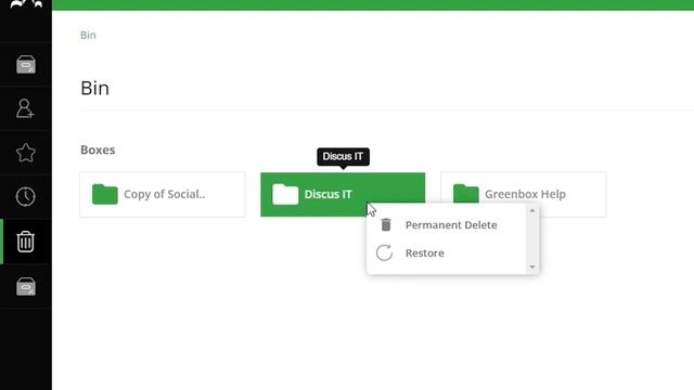 How to Restore Deleted file in greenbox? смотреть онлайн