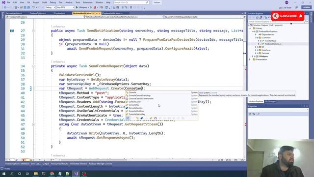 Dotnet Helpers: My Nuget Packages, @Firebase Notification Service in C# смотреть онлайн