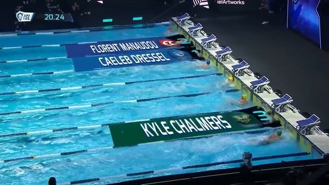 Мировой Рекорд Калеба Дресселя на 50 м Вольный стиль! смотреть онлайн