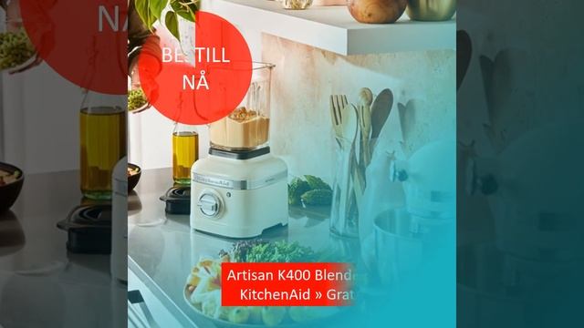KitchenAid Artisan K400 Blender, Creme смотреть онлайн