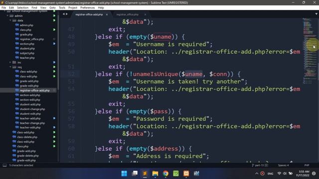 How to Make School Management System Using PHP & MYSQL database Part 14 смотреть онлайн