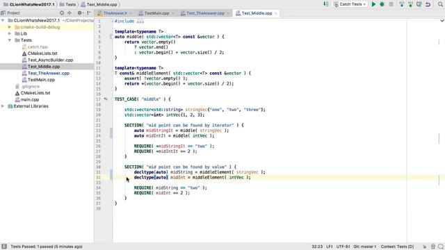 What's New in CLion 2017.1 смотреть онлайн