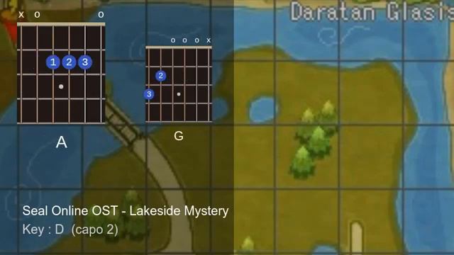 Seal Online OST - Lakeside Mystery // Acoustic Guitar Cover Tutorial смотреть онлайн