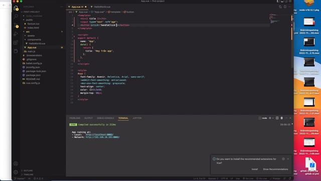 Vue.js - Templete Reference - (11) смотреть онлайн