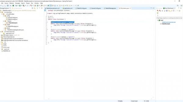Spring Boot RabbitMQ example