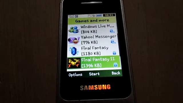 Trying Final Fantasy I & II on Java Mobile Phone смотреть онлайн