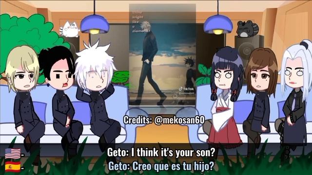 Jujutsu kaisen S2 react to future Gojo students|• ??/??|• 1/?| Sheelnell.☆ смотреть онлайн