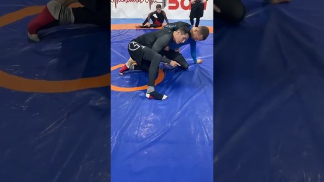 Как легко сделать свип из Half Guard в джиу джитсу