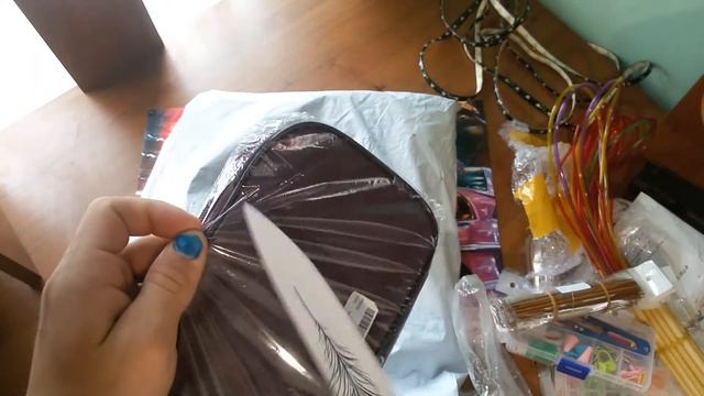 Посылка из китая) спицы ,  швейные наборы,крючки)