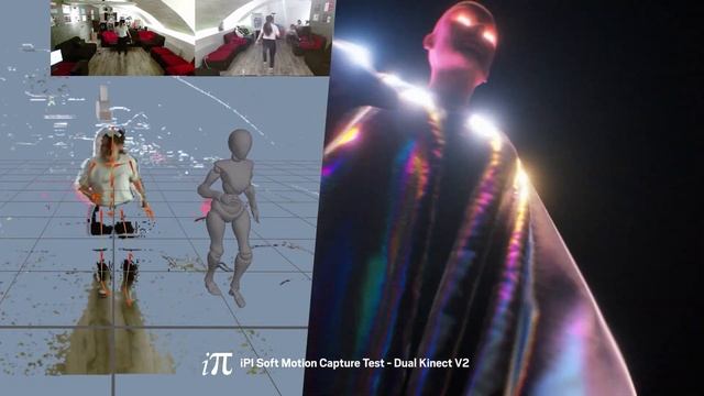 iPiSoft Markless Motion Capture | Dual Kinect V2 смотреть онлайн