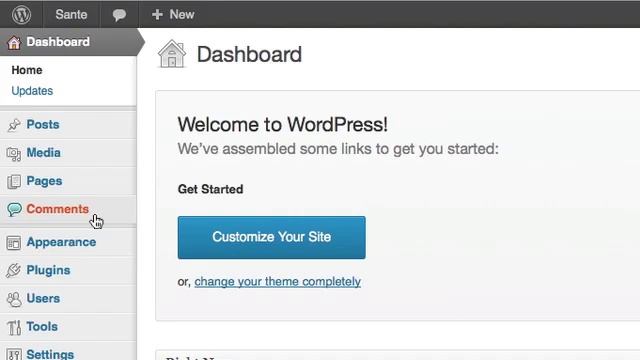WordPress Video Tutorial 3 - Dashboard, Posts & Pages смотреть онлайн
