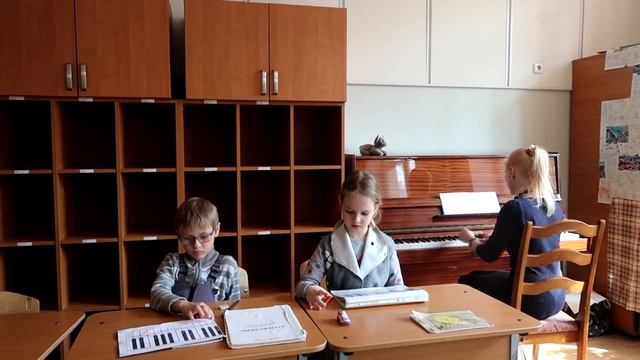 5 УРОК СОЛЬФЕДЖИО ОНЛАЙН (Минск, РГК при БГАМ, ПОДГОТОВИТЕЛЬНАЯ ГРУППА, школьники, 2 год обучения)