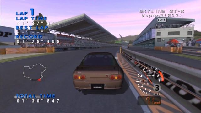 Sega GT 2002: Nissan Skyline GT-R V-Spec II | Time Attack [Gameplay HD] смотреть онлайн