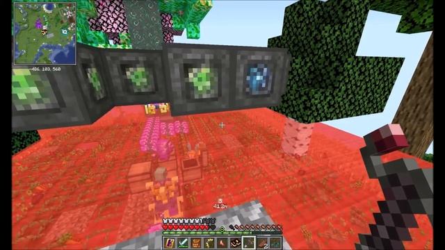 How to use Blood Magic to set up a farm - Blood Magic + Ars Nouveau - Minecraft 1.16.5 смотреть онлайн