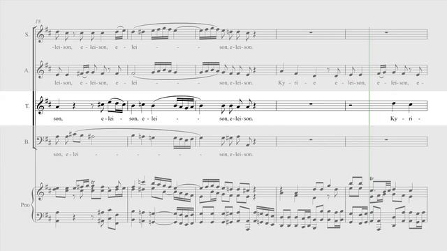 Mozart - Missa Brevis in D KV194 - Kyrie - Tenor смотреть онлайн