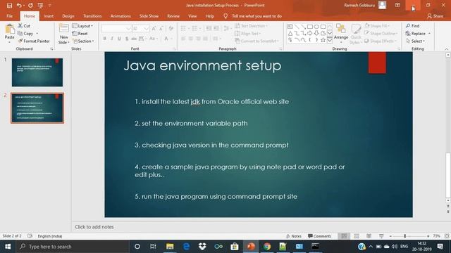 Java Installation Setup Environment Variable Demo смотреть онлайн