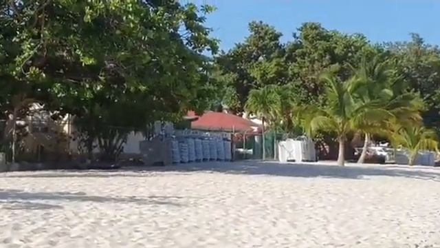 Saturday morning at the world's famous Grand Anse beach. смотреть онлайн