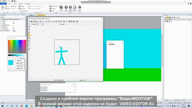 Как сделать свой платформер в Construct 2 часть 1 смотреть онлайн