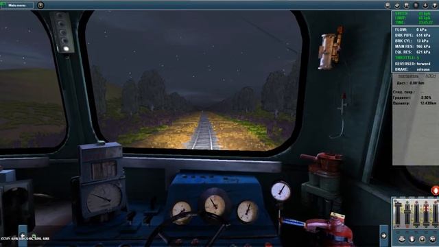 TRAINZ 2012. Север (Кольский п-ов), Никель-Мурманск, часть-1 (Никель-Заполярная) смотреть онлайн