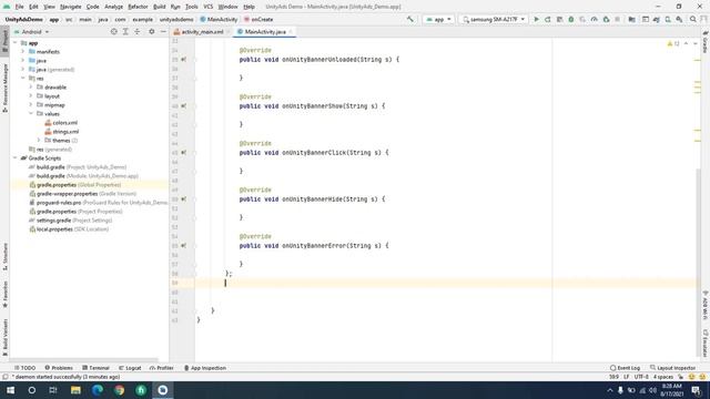 How to implement Unity Banner Ads in Android Studio | codetrix смотреть онлайн