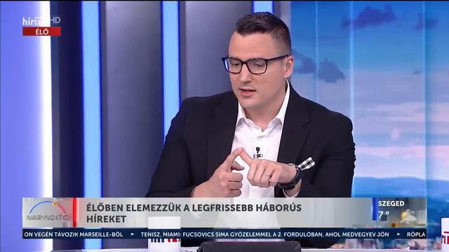 Háború Ukrajnában - Hidegkuti Konstantin (2024-03-21) - HÍR TV смотреть онлайн