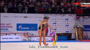 Выступление Лалы с лентой//Гран-При 2023