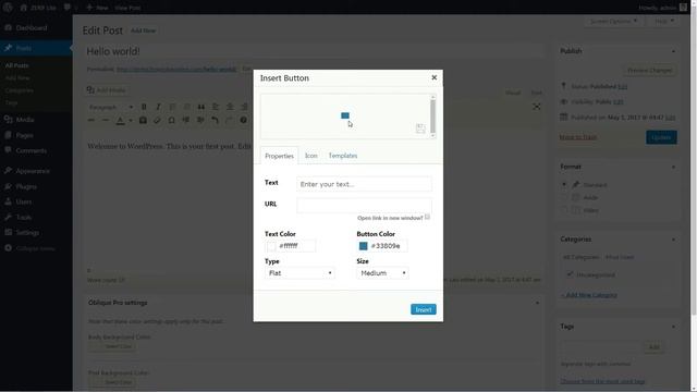 Add Buttons To WordPress Posts Or Pages: NO CODE REQUIRED смотреть онлайн