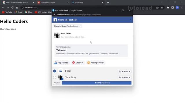 How to use react-share package to implement sharing features смотреть онлайн