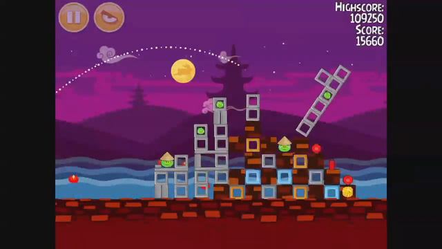 Angry Birds Seasons - Moon Festival - Golden Cake #1 Location смотреть онлайн