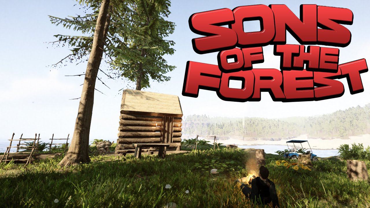 Sons of the Forest - Обустройство лагеря - #13 смотреть онлайн