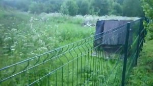 забор из сварной сетки гиттер 3D своими руками