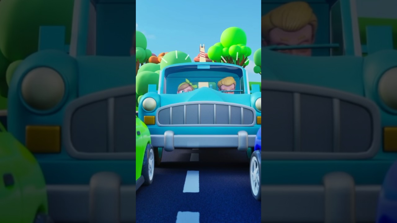 Колеса на эвакуаторе #Shorts #Cartoon #ViralVideo #KidSmusic #Trending смотреть онлайн