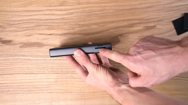 USB хаб Mission Type-C 5 в 1 Hub Aluminum адаптер со слотом для SATA HDD/SDD Space Grey MC30 смотреть онлайн