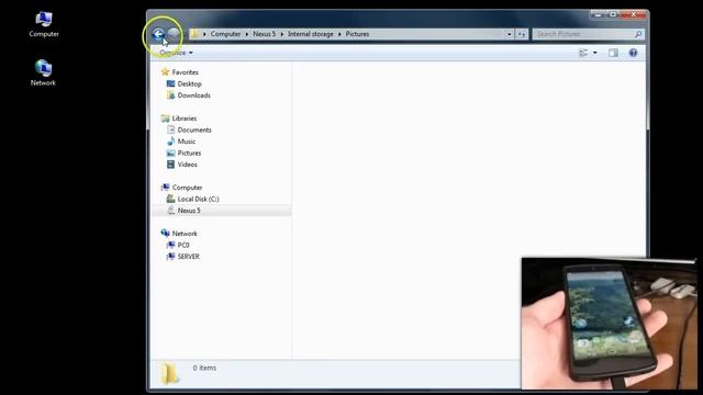 How To Transfer Pictures/Videos From Android To Windows PC смотреть онлайн