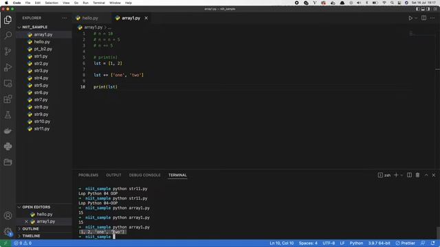 List trong Python P1 смотреть онлайн