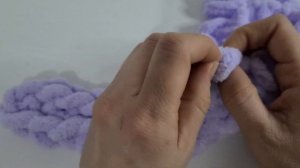 Мастер класс сумочка из Alize Puffy