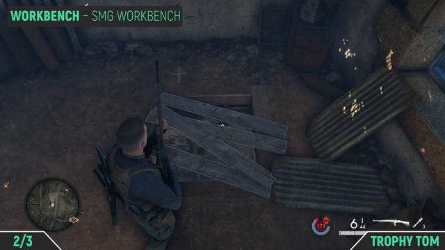 Sniper Elite 5 - Mission 6 - All Workbench Locations 🏆 Libération смотреть онлайн