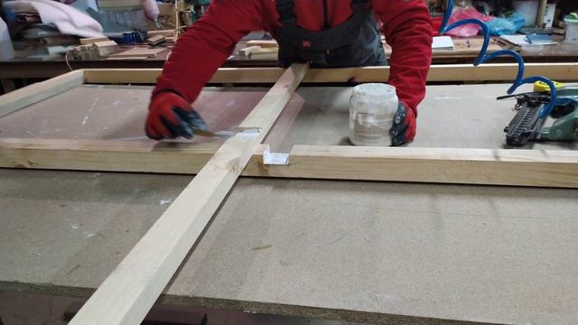 Каркас ліжка під матрас/процес виготовлення/DIY frame manufacturing process@meblilesanz смотреть онлайн