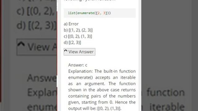 MCQ's built-in functions Python смотреть онлайн