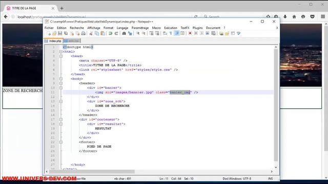 Programmer un Site Web Dynamique Complet - Partie1 смотреть онлайн